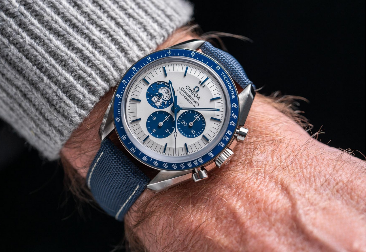 Omega Speedmaster - Silver Snoopy